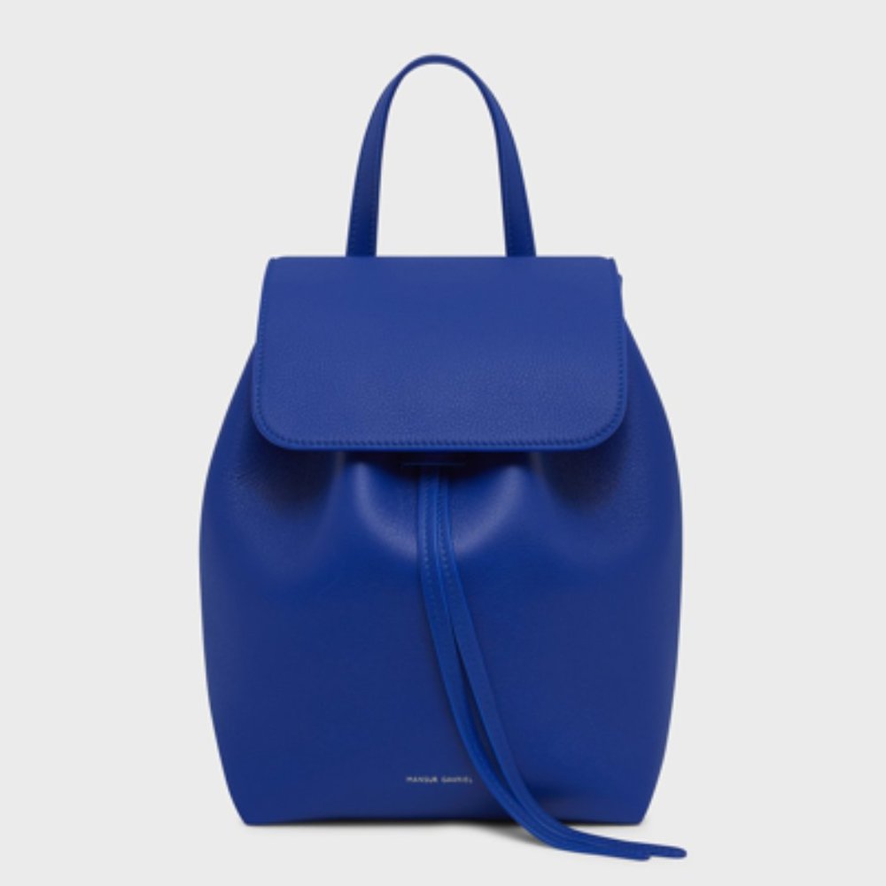 Mansur Gavriel Backpack in Ocean Blue ***NEW ***